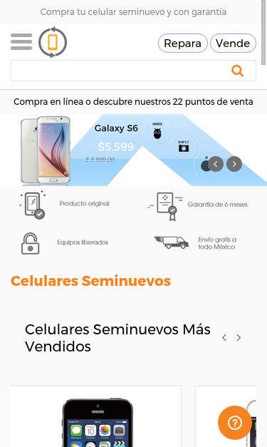 Mobile view