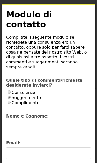 Mobile view