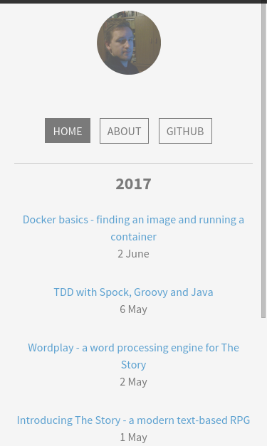 Mobile view