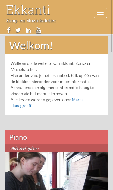 Mobile view