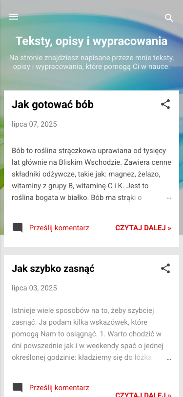 Mobile view