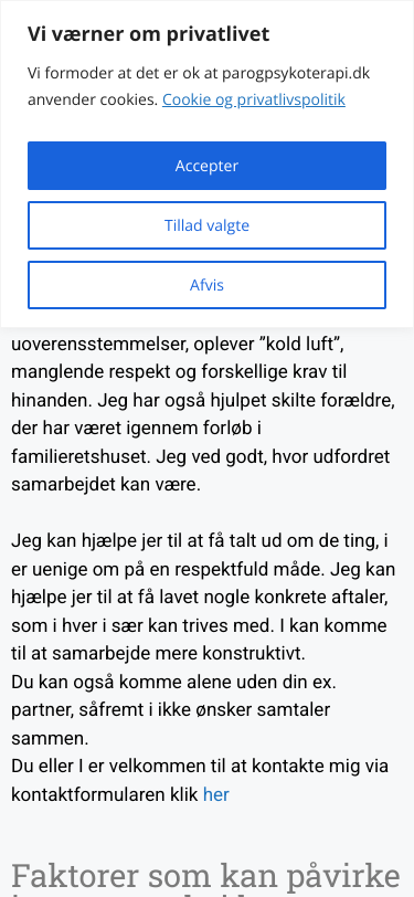 Mobile view