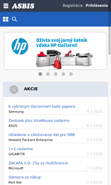 Mobile view