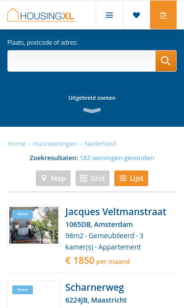 Mobile view