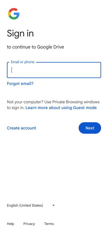 Mobile view