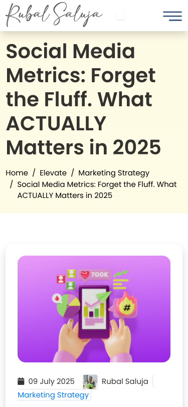 Mobile view