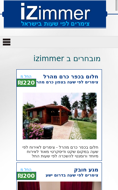 Mobile view