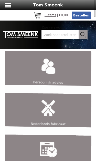 Mobile view