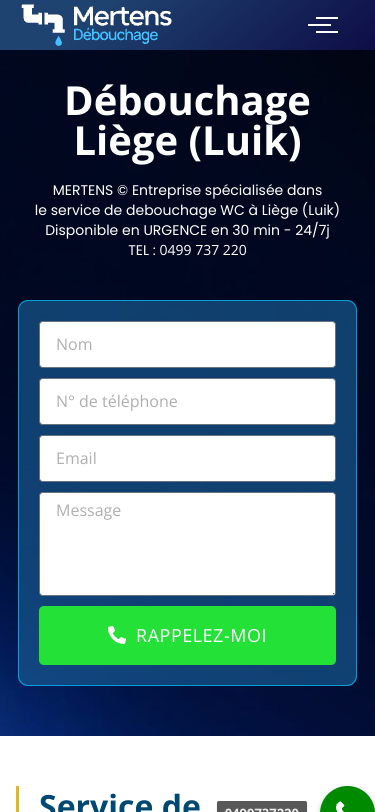 Mobile view