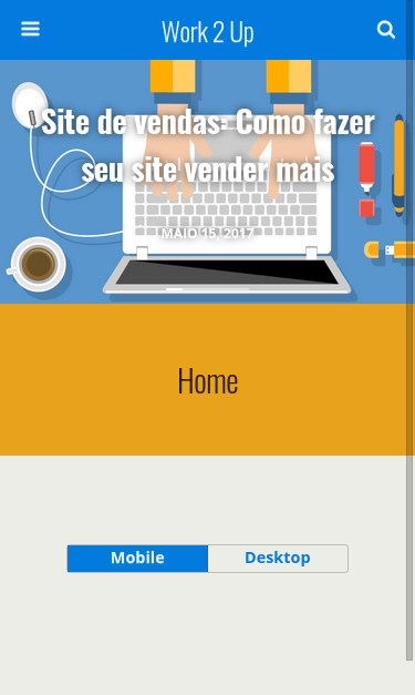 Mobile view