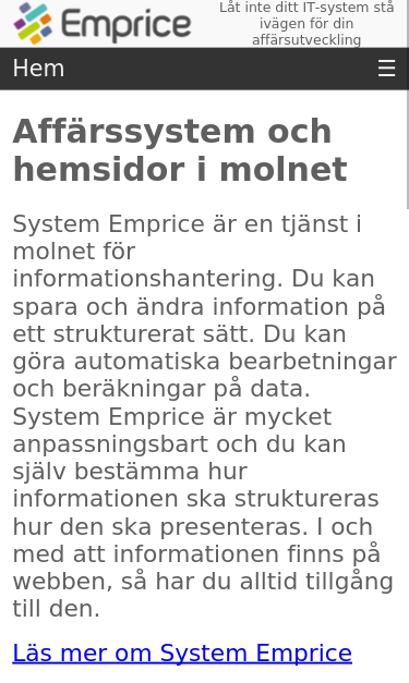 Mobile view