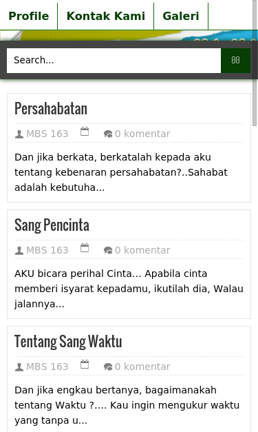Mobile view