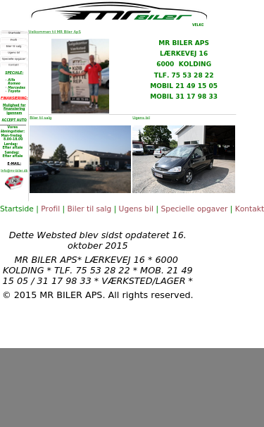 Mobile view