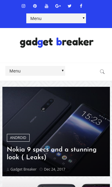 Mobile view