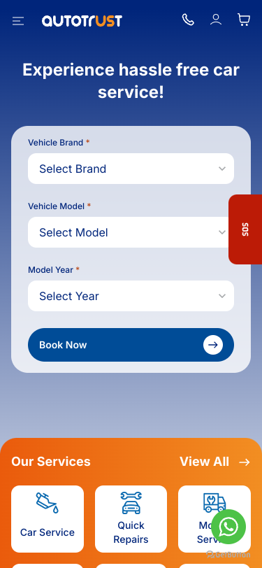 Mobile view