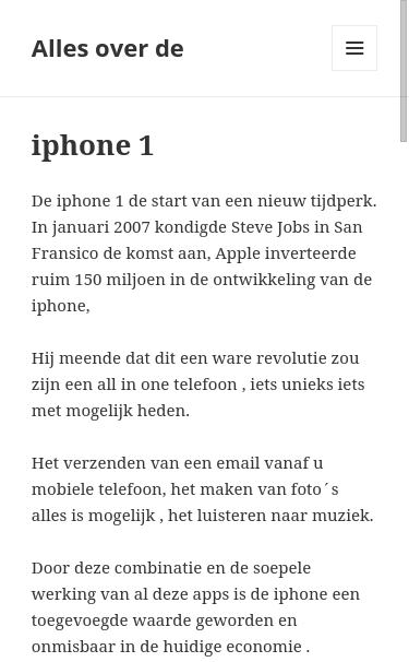 Mobile view
