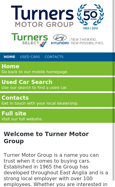 Mobile view