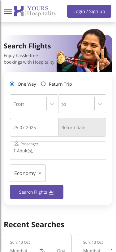 Mobile view