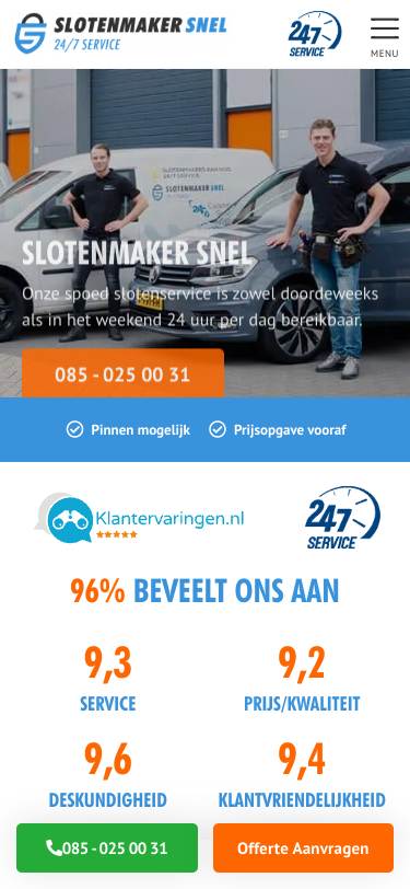 Mobile view
