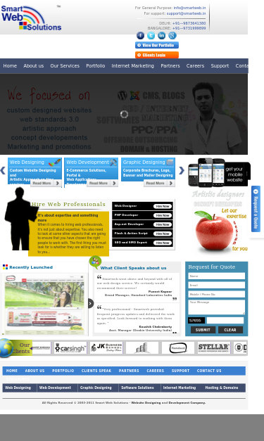 Mobile view