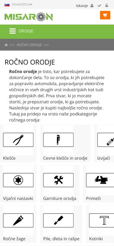 Mobile view