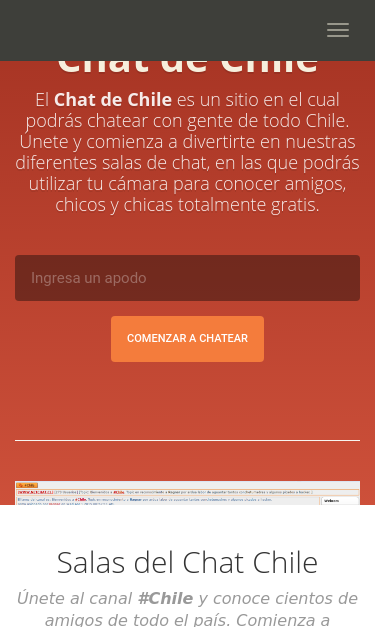 Chat Chile - Lista de canales gratis