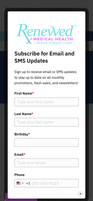 Mobile view