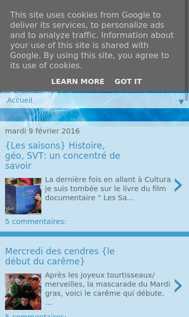 Mobile view