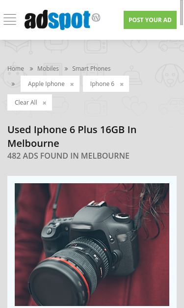 Mobile view