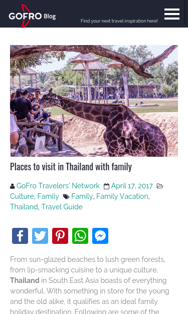 Mobile view