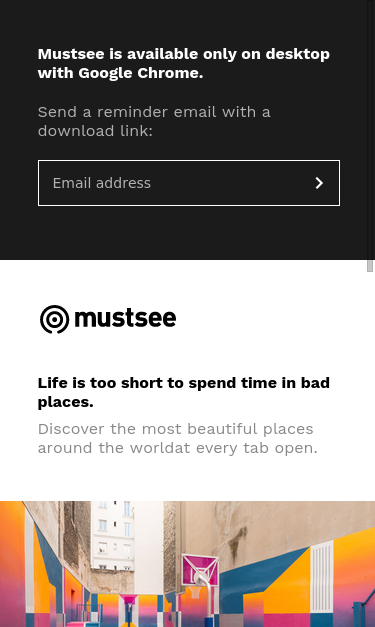 Mobile view