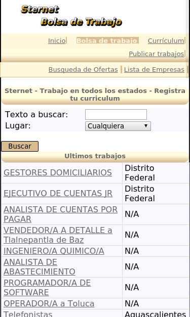 Mobile view