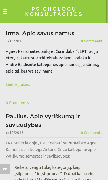 Mobile view