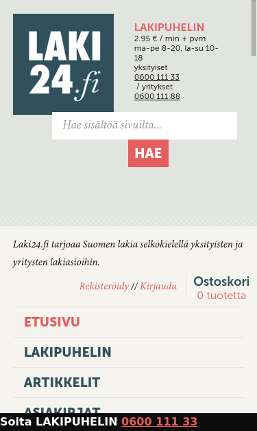 Mobile view