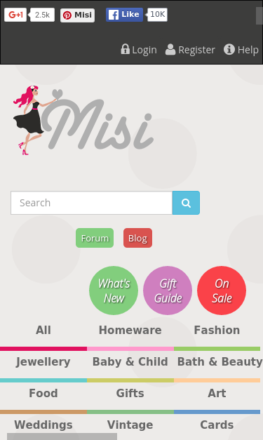 Mobile view
