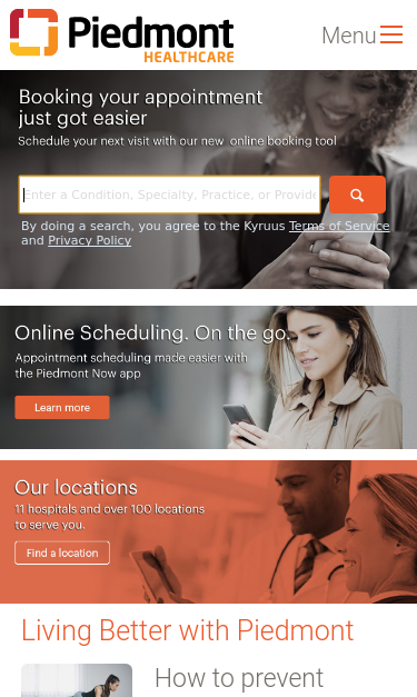 Mobile view