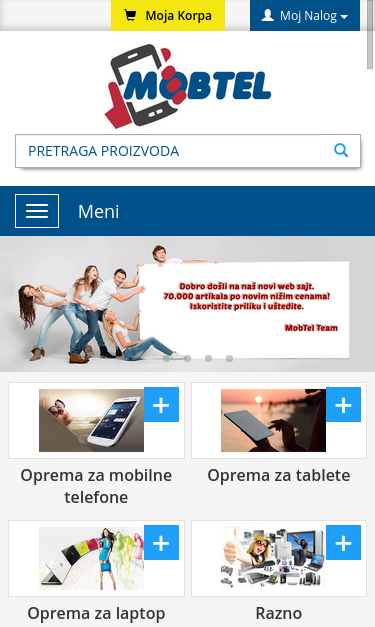 Mobile view