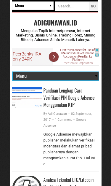 Mobile view