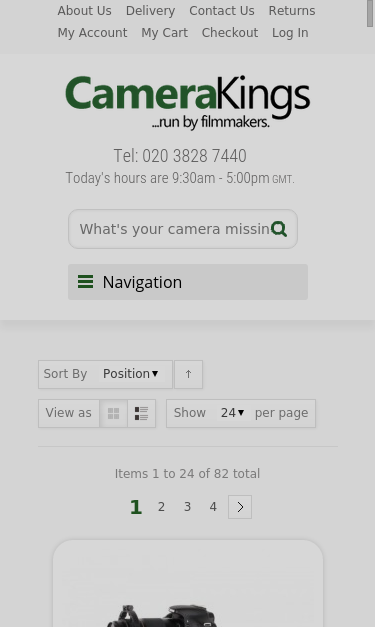 Mobile view