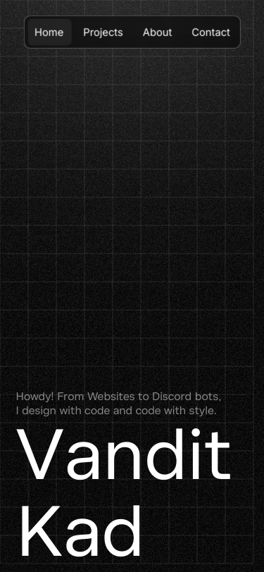 Mobile view