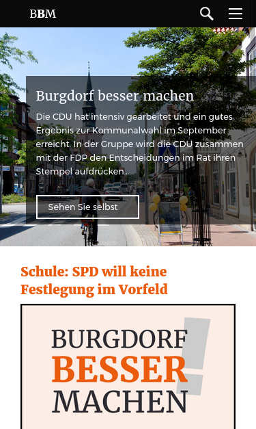 Mobile view