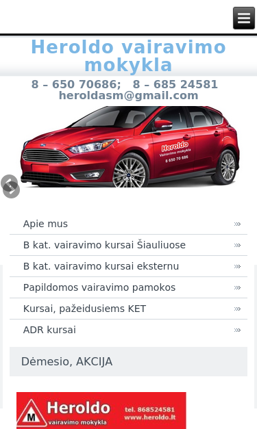 Mobile view