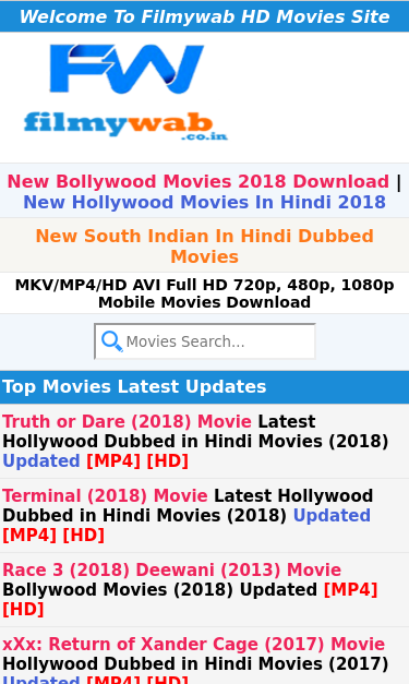 Mobile view