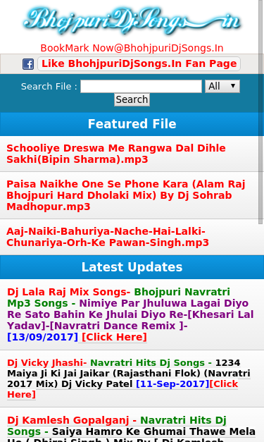 Mobile view