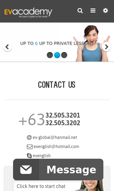 Mobile view