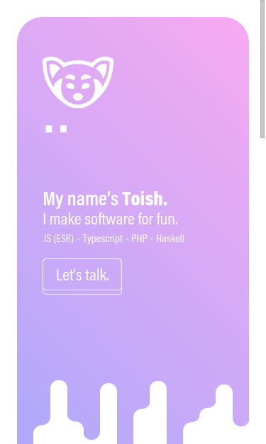 Mobile view
