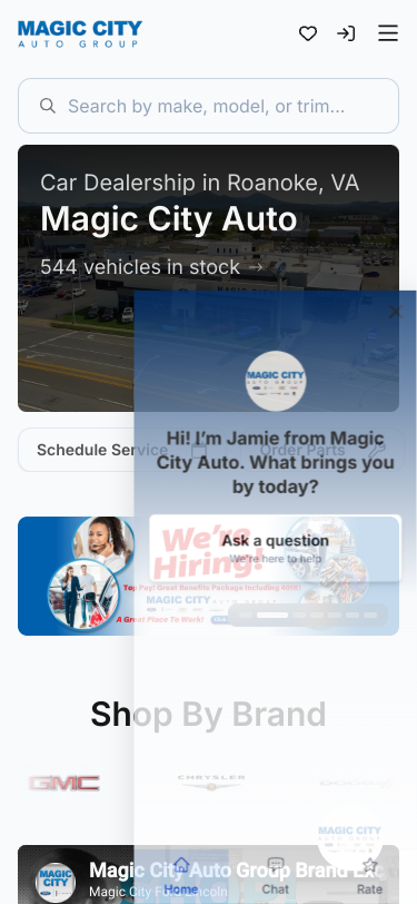 Mobile view