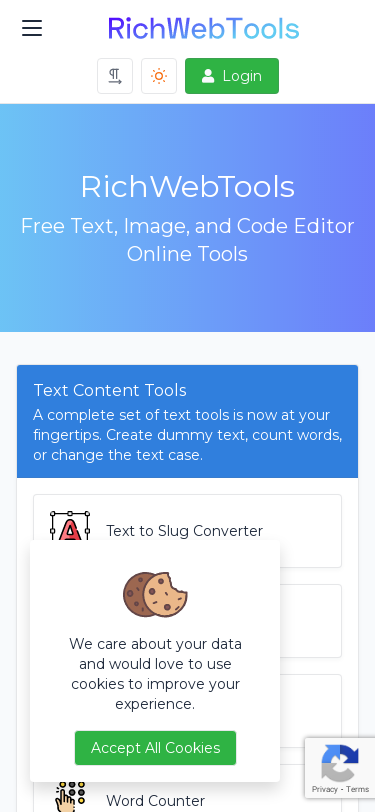 Mobile view