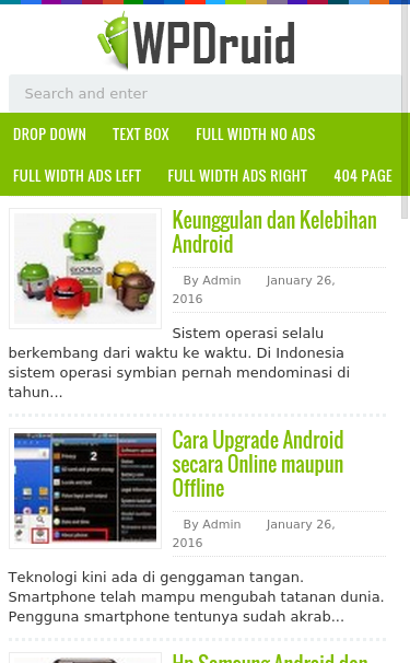 Mobile view