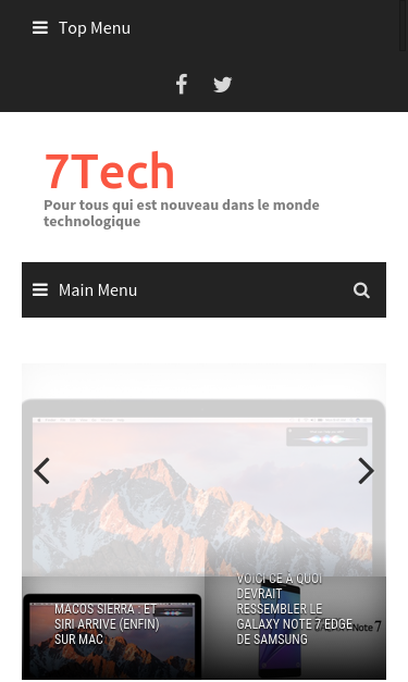 Mobile view